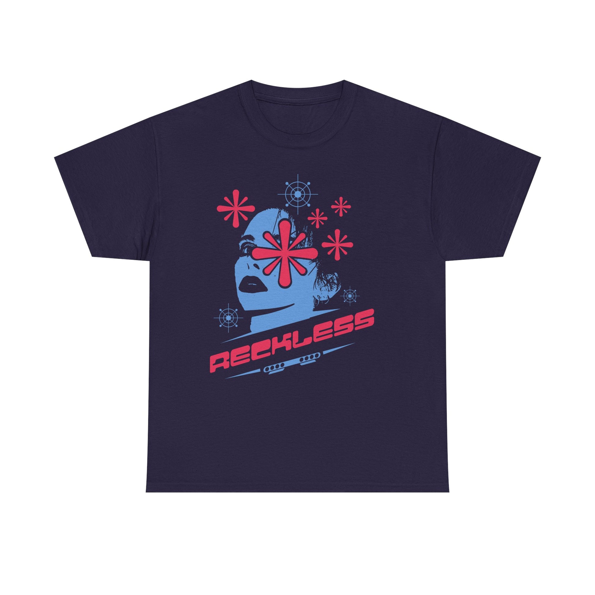 Reckless Heavy Cotton Graphic Tee | Streetwear Style, Casual Top