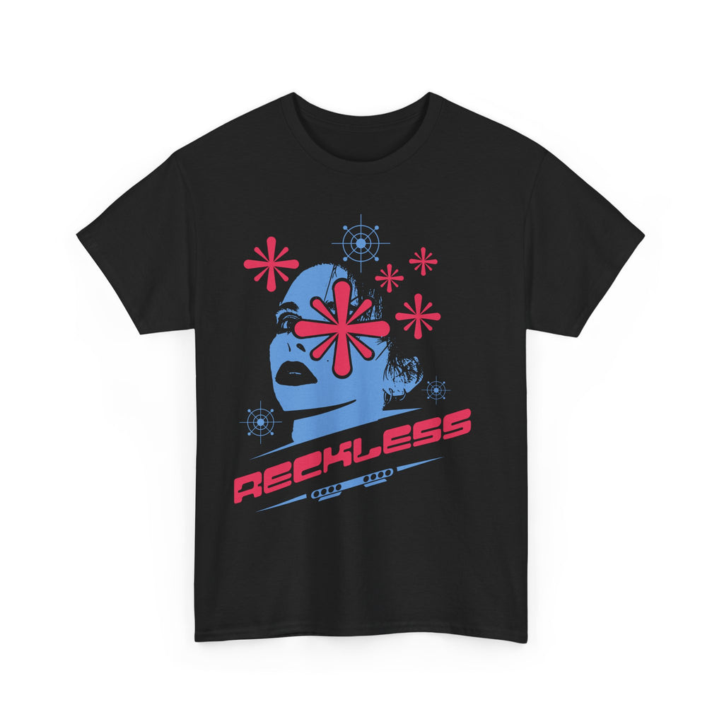 Reckless Heavy Cotton Graphic Tee | Streetwear Style, Casual Top