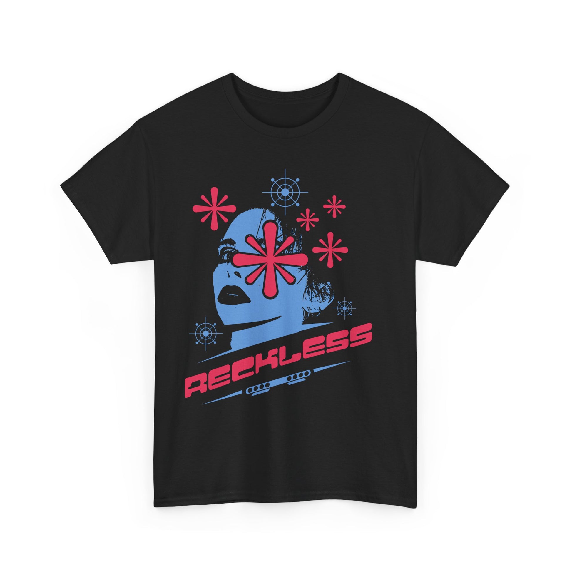 Reckless Heavy Cotton Graphic Tee | Streetwear Style, Casual Top
