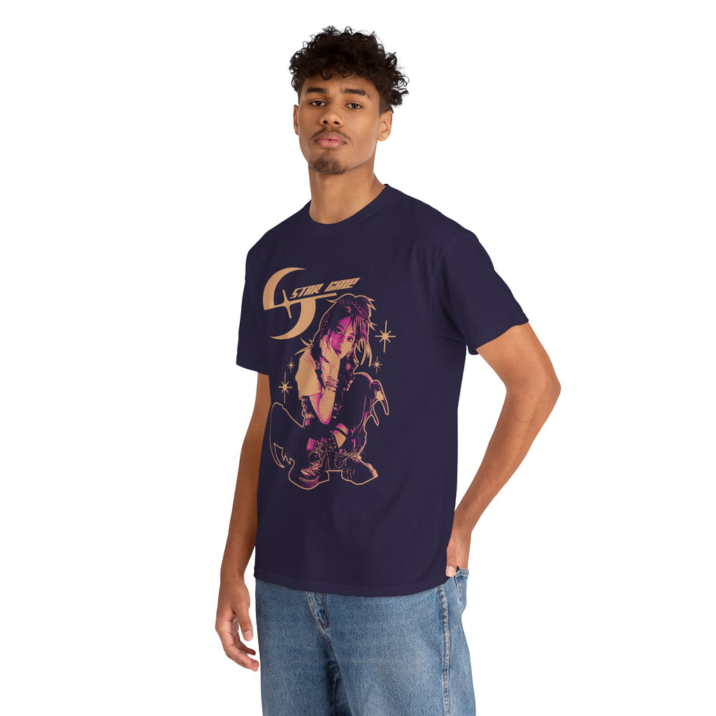 Star Gaze Graphic Tee | Heavy Cotton T-Shirt, Streetwear Style