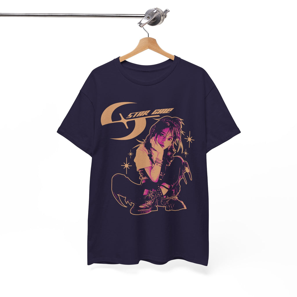 Star Gaze Graphic Tee | Heavy Cotton T-Shirt, Streetwear Style