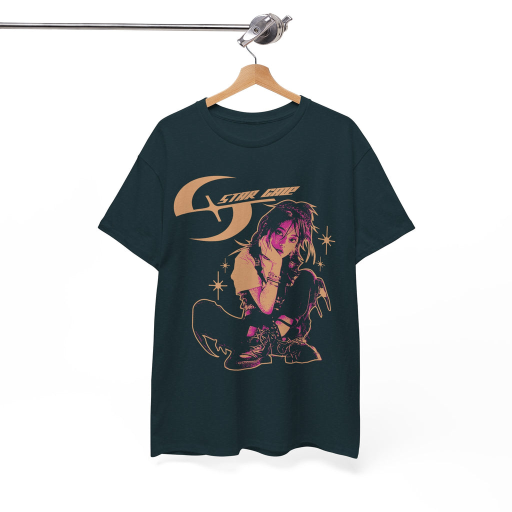 Star Gaze Graphic Tee | Heavy Cotton T-Shirt, Streetwear Style