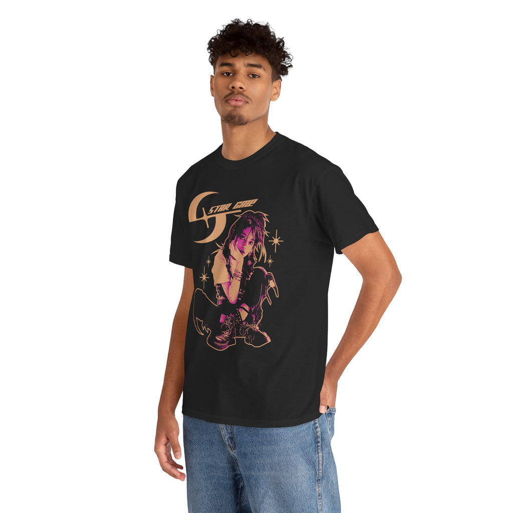 Star Gaze Graphic Tee | Heavy Cotton T-Shirt, Streetwear Style