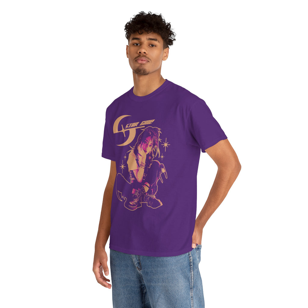 Star Gaze Graphic Tee | Heavy Cotton T-Shirt, Streetwear Style