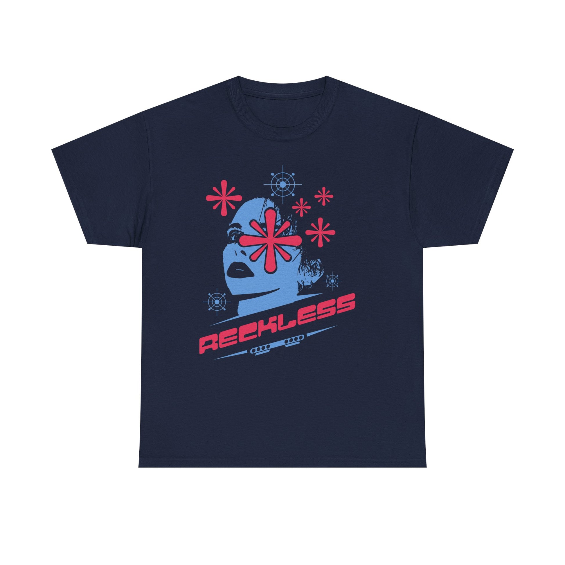 Reckless Heavy Cotton Graphic Tee | Streetwear Style, Casual Top