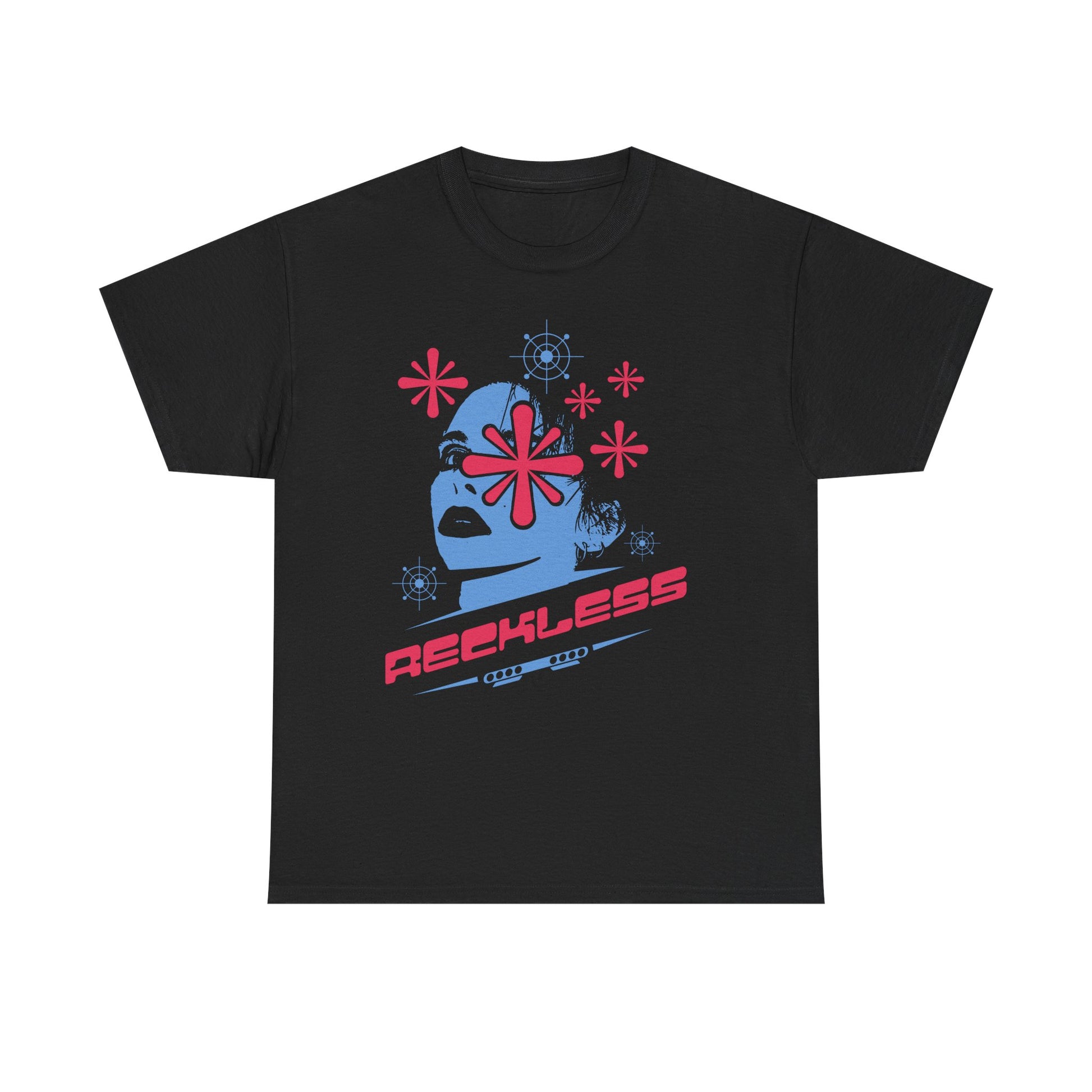 Reckless Heavy Cotton Graphic Tee | Streetwear Style, Casual Top