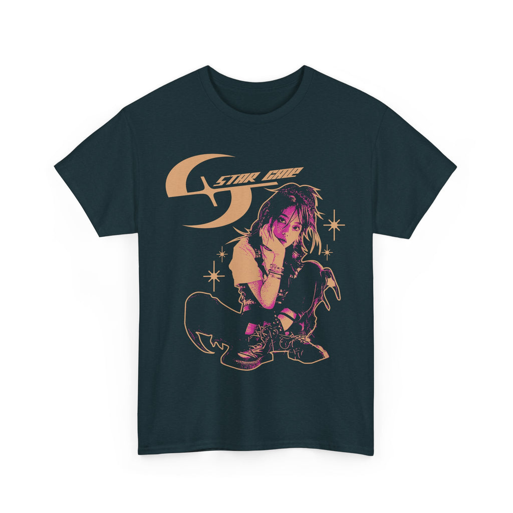 Star Gaze Graphic Tee | Heavy Cotton T-Shirt, Streetwear Style