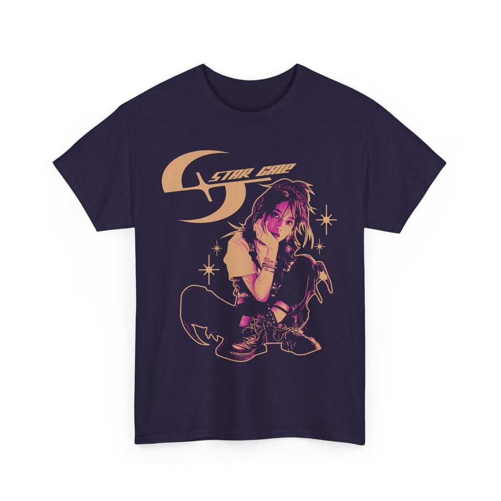 Star Gaze Graphic Tee | Heavy Cotton T-Shirt, Streetwear Style