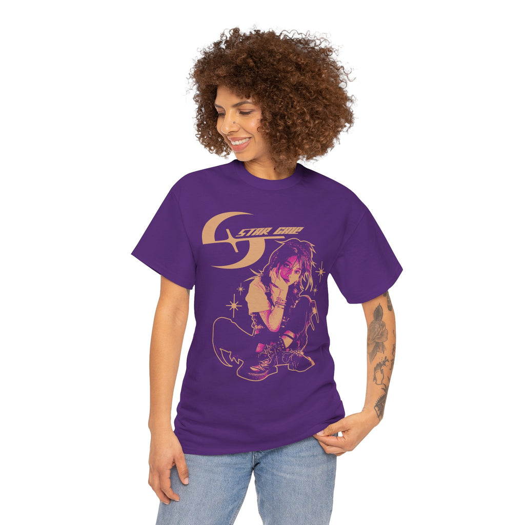 Star Gaze Graphic Tee | Heavy Cotton T-Shirt, Streetwear Style